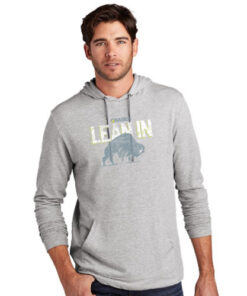 Lean In Hoodie - Light Heather Grey