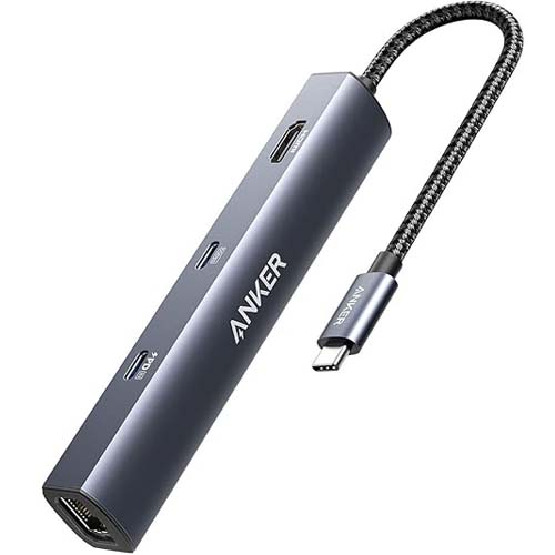 Anker 6-in-1 USB C Hub with 65W Power Delivery